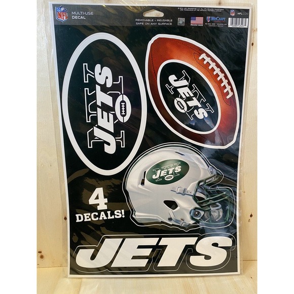 NFL Pick Your Team Decals Stickers 4 Piece Set Football Saints Jets Falcons etc. - Picture 6 of 9